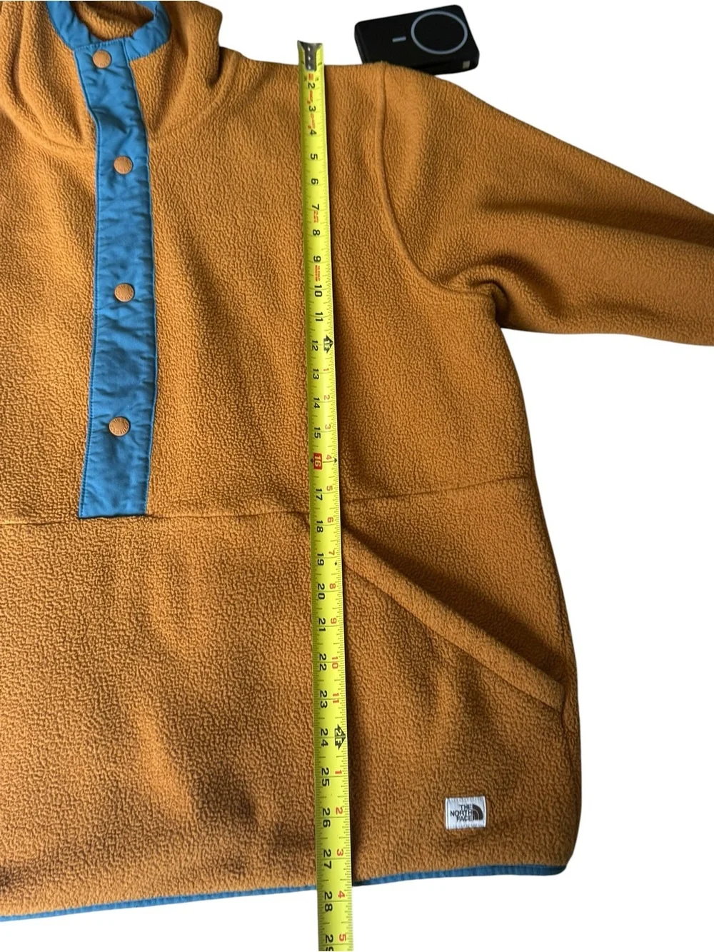 The North Face Men’s XL Campshire Brown Blue Fleece Hoodie
